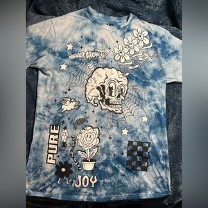 Men’s ALAB blue tye dye t-shirt